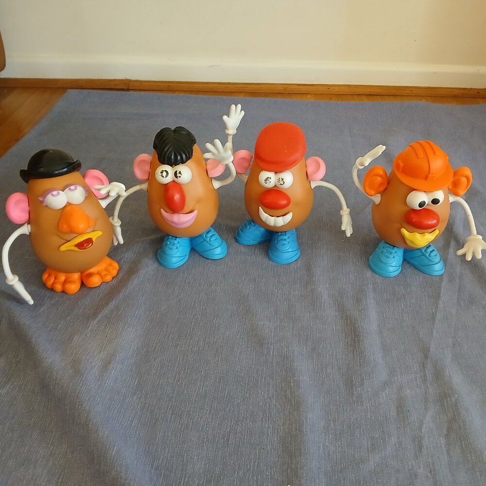 Hasbro big Potato Head x 4 used